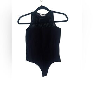Well Kept size P‎ (petite small) Sexy Black Bodysuit